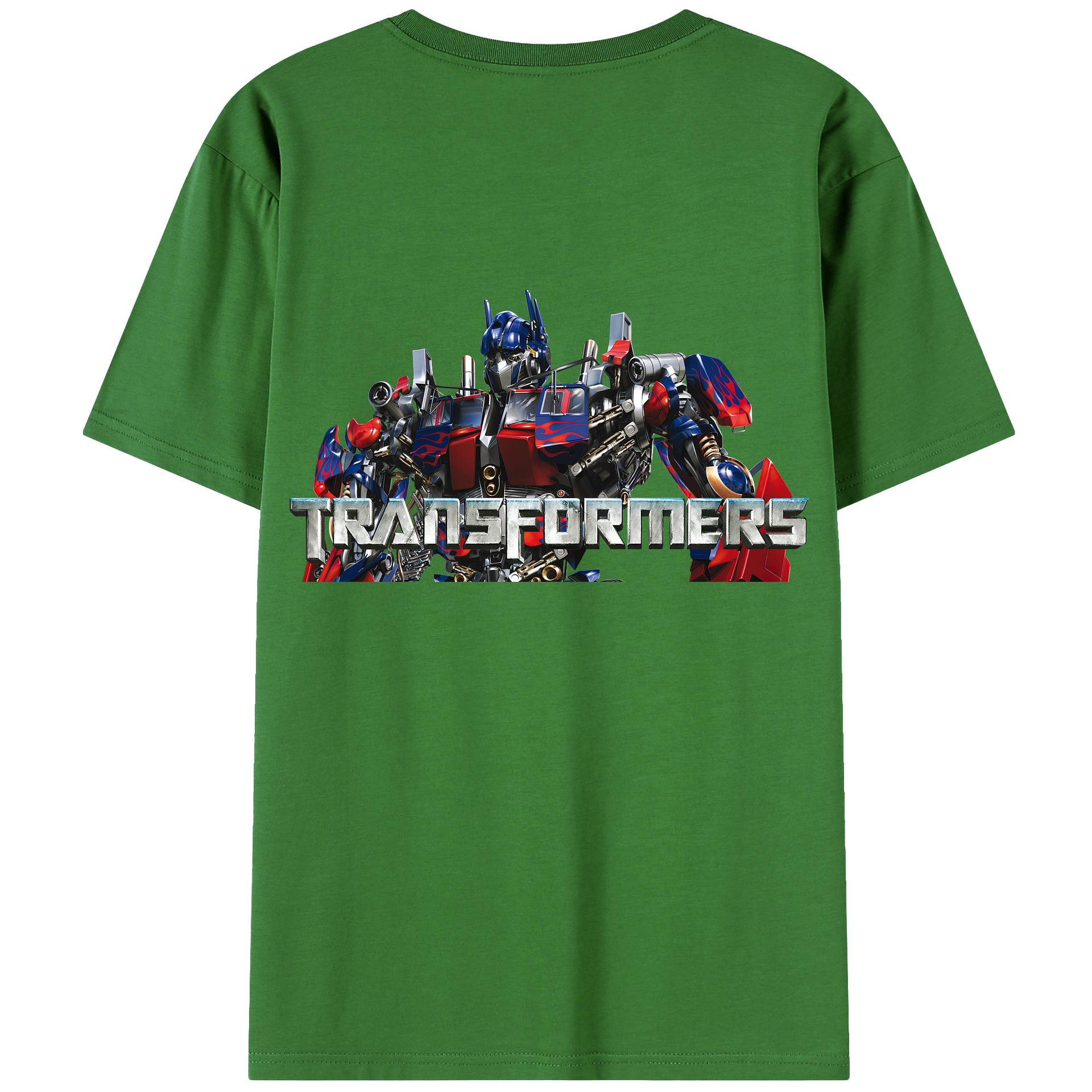 （画像用） Transformers トランスフォーマー レディース半袖Tシャツ(バックプリント)